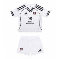 Fulham Replika babykläder Hemmaställ Barn 2025-26 Kortärmad (+ korta byxor)